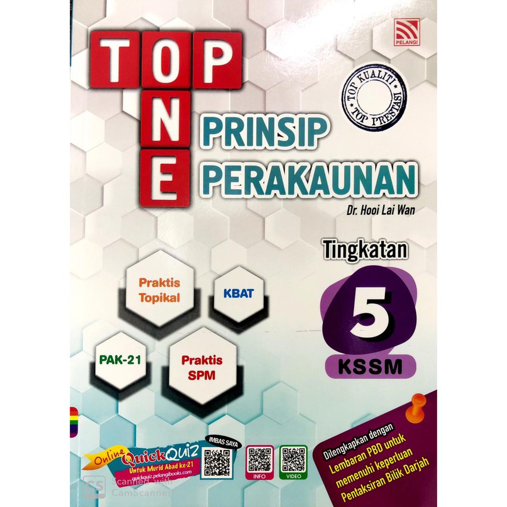 Mh Buku Latihan Top One Kssm Tingkatan 4 5 Prinsip Perakaunan Pelangi Shopee Malaysia