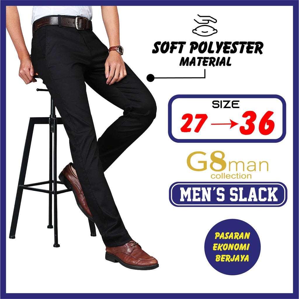 Seluar Slek Lelaki G8 Man Mens Slack Pants G8man Collection Seluar