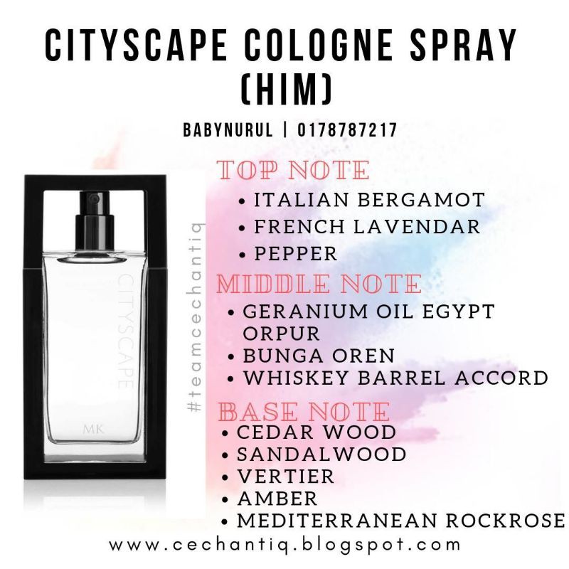 Mary Kay Cityscape Cologne Perfume Shopee Malaysia
