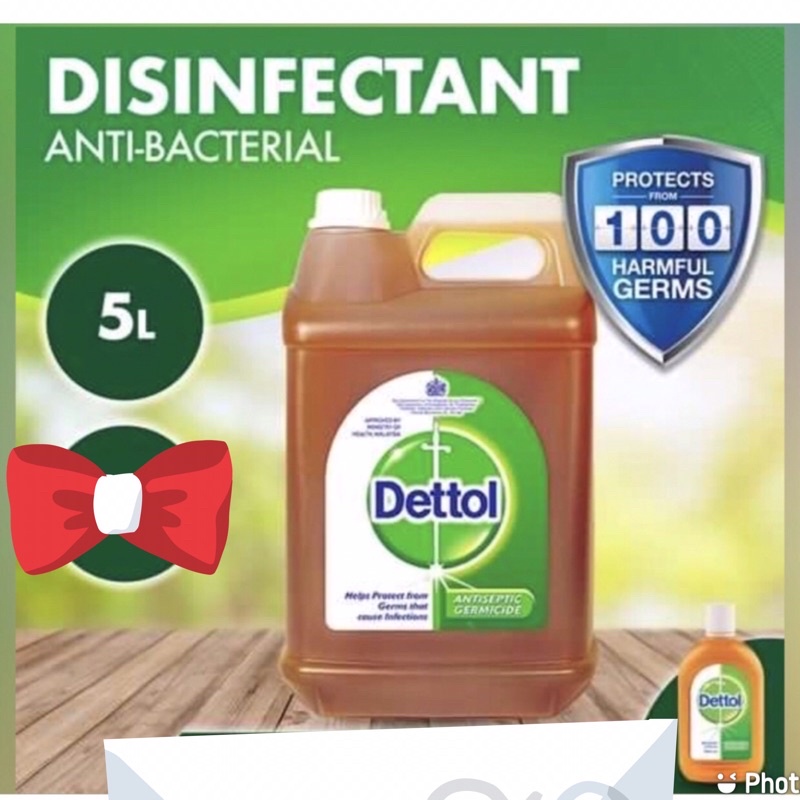 Dettol Antiseptic Liquid 5l Shopee Malaysia