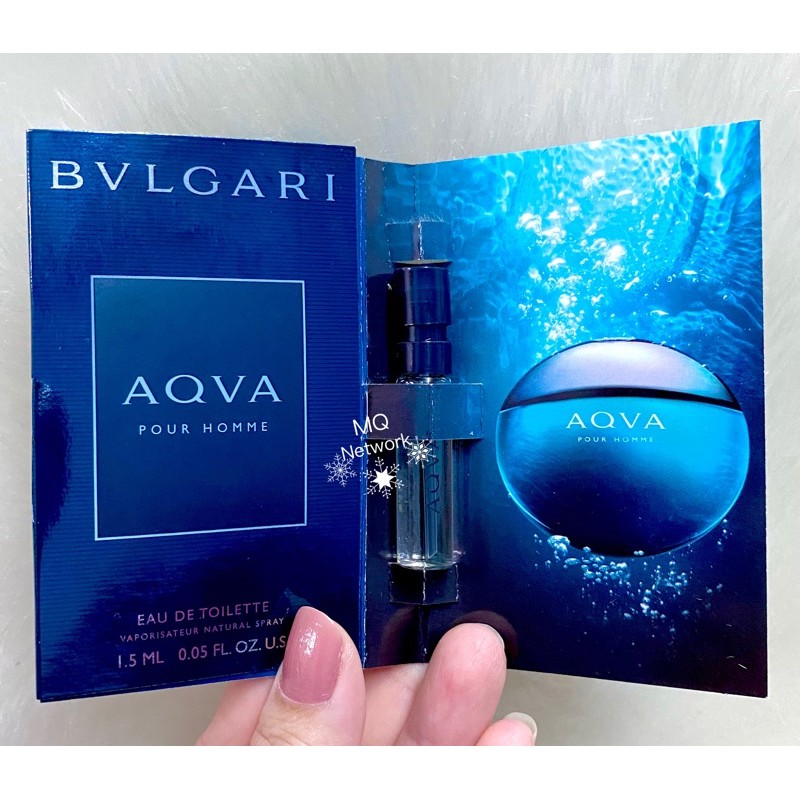 Sample/Vials Bvlgari Aqva Pour Homme EDT () | Shopee Malaysia