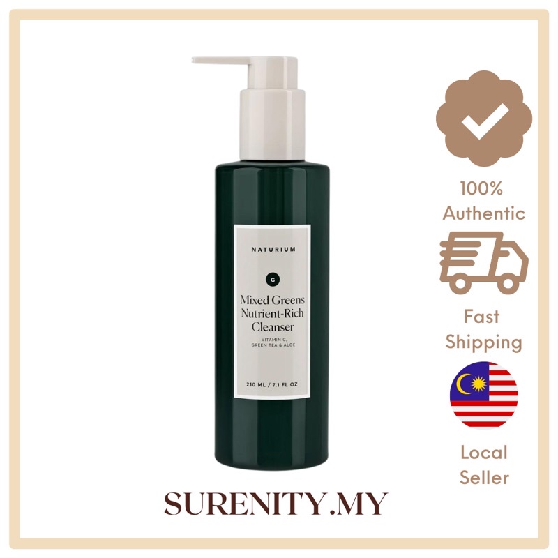 [SURENITY] READYSTOCK Naturium Mixed Greens NutrientRich Cleanser