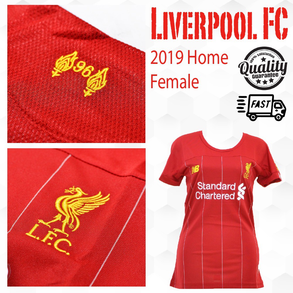 liverpool female jersey