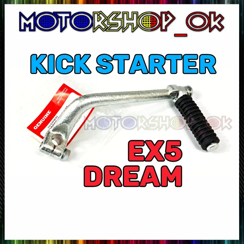 HONDA EX5 DREAM KICK STARTER PEDAL ENGKOL STATER BSH ORIGINAL OE