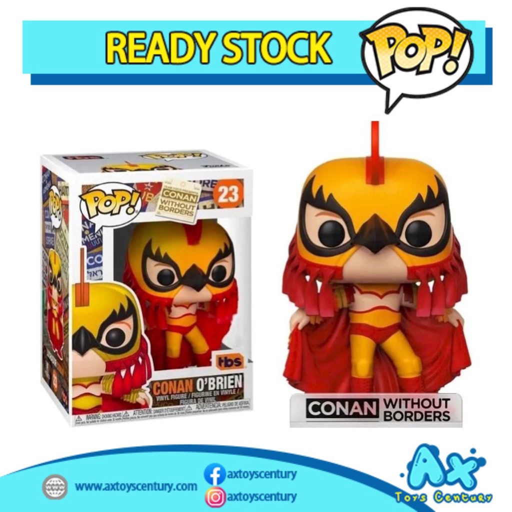 Funko Pop! Conan Without Borders - Conan O'Brien #23 100% Genuine