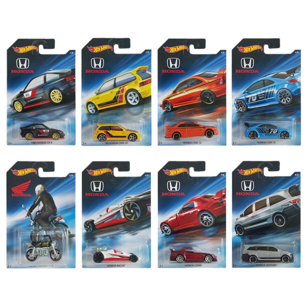 2018 hot wheels honda 70th anniversary set