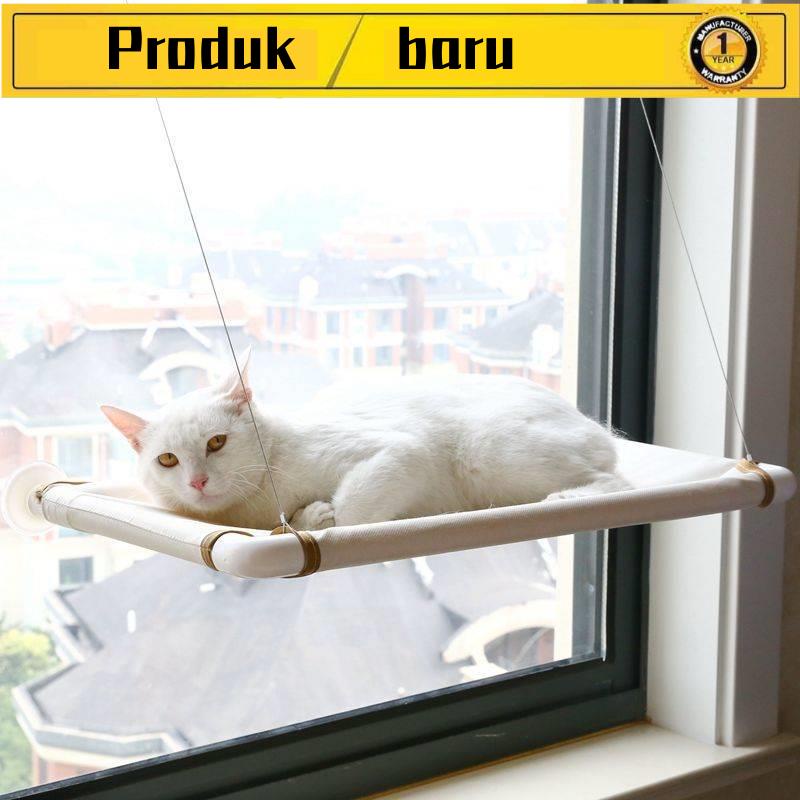 READY STOCK]. cat hammock kucing cat bed cushions cat hanging bed 