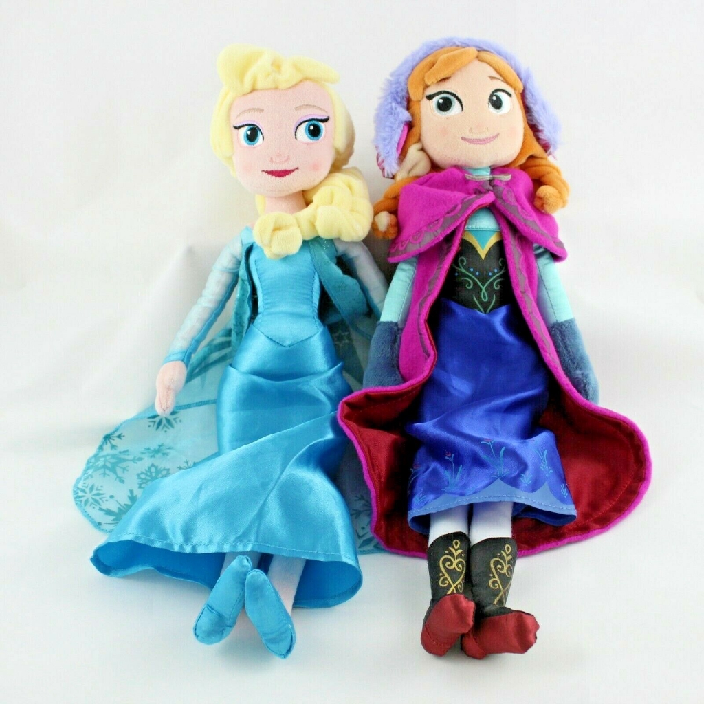 elsa anna soft dolls