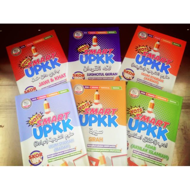 Nota Smart Upkk ( 1 Set 6 Buku )  Shopee Malaysia