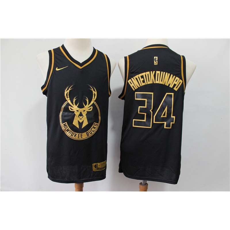 black antetokounmpo jersey