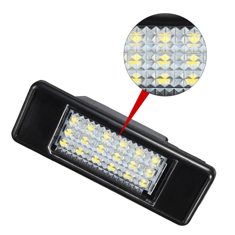 Have Premium 18 LED Car Rear SMD License Number Plate Light Lamp 6000K Peugeot 106 207 307 308 406 407 508 CITROEN C3...