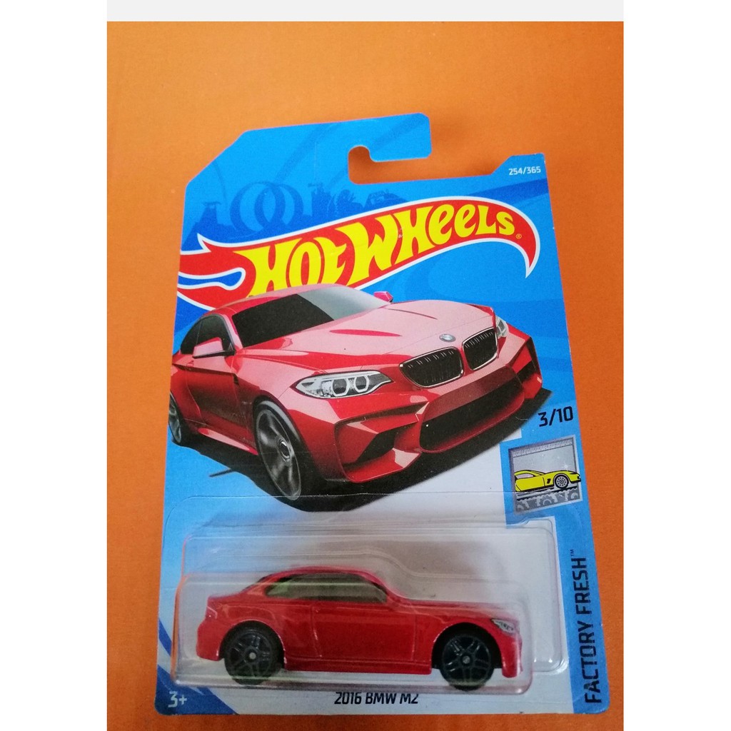 hot wheels bmw m2 red