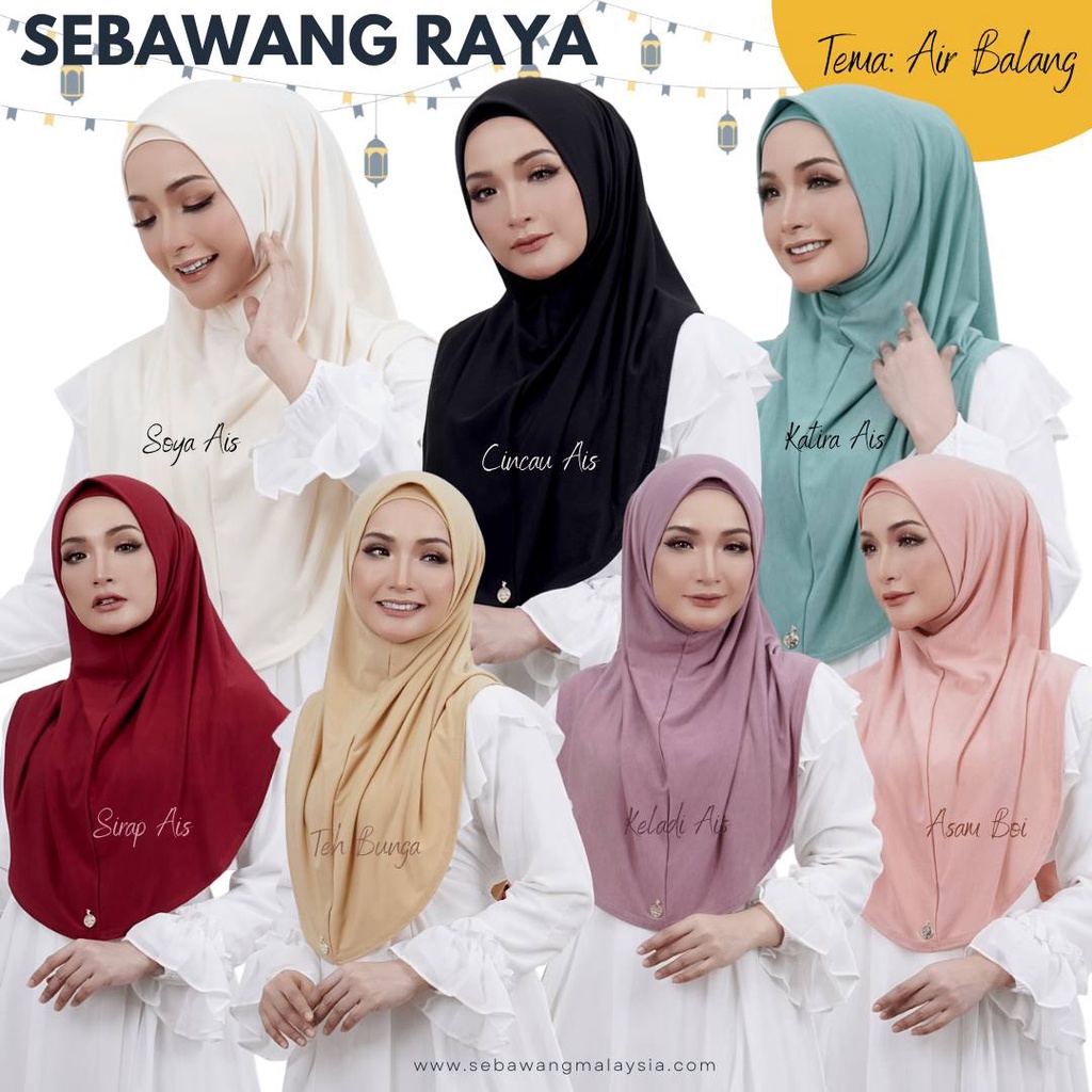 Tudung Sebawang ( Serlum ) | Shopee Malaysia