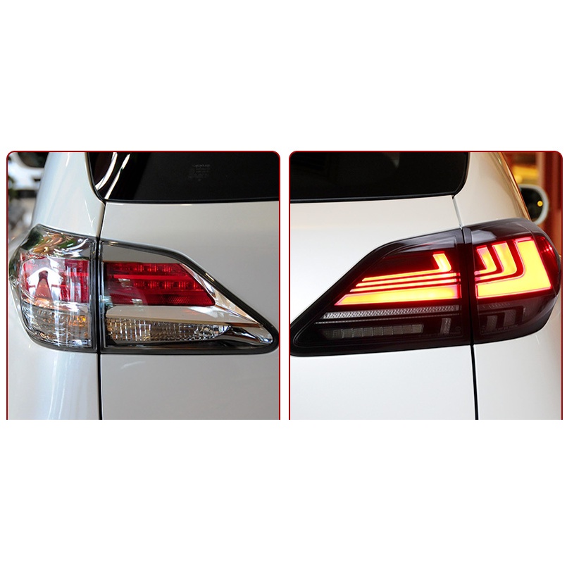 Chrome Rear Bumper Fog Light Cover Trim For Lexus RX270 RX350 RX450 2010-2015 – Pair