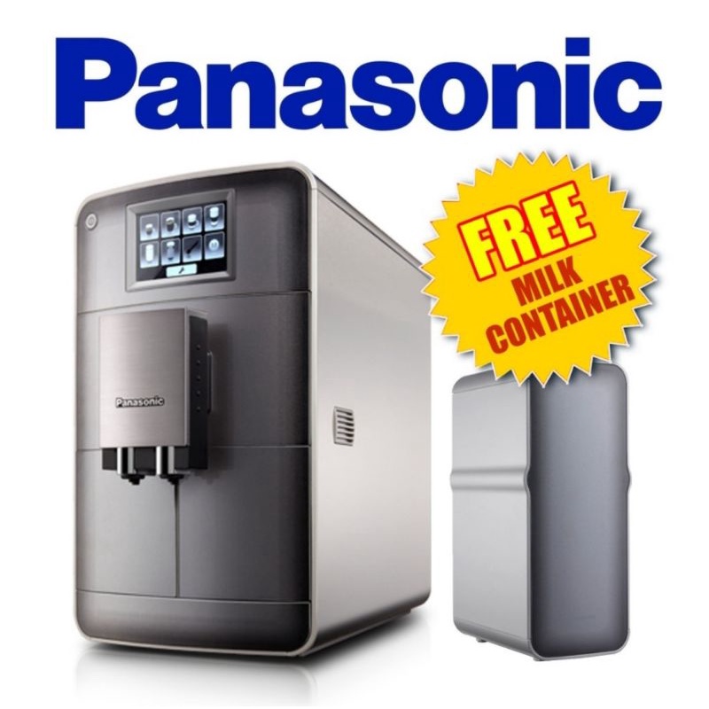 [PROMO] PANASONIC AUTOMATIC ESPRESSO MACHINE NCZA1 (FREE MILK