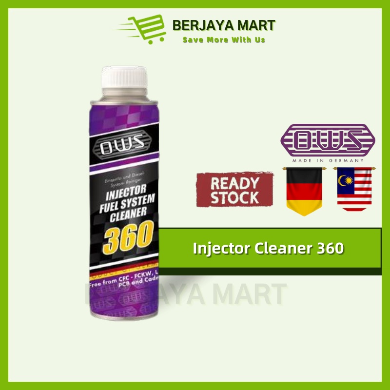 (READY STOCK) OWS Injector Fuel System Cleaner 360 (Germany) (250ml