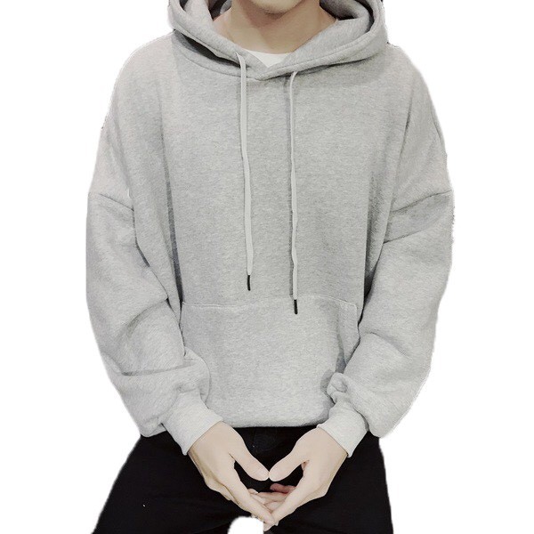 plain gray hoodie mens