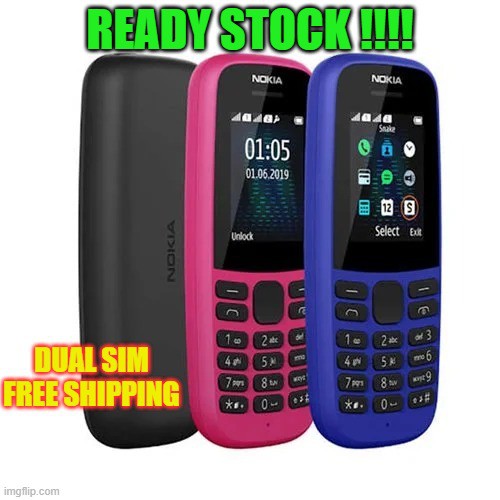 Nokia 105 NEW Dual Sim[ local stock ]