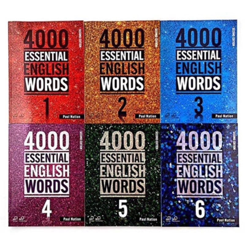 新品 4000 Essential English Words 6冊 - 洋書