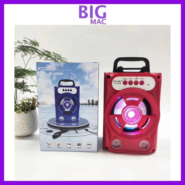 Fj 16dw Rs 415 Rs 414 Led Light Portable Wireless Bluetooth Speaker Support Fm Tf Card Aux Usb Input Shopee Malaysia