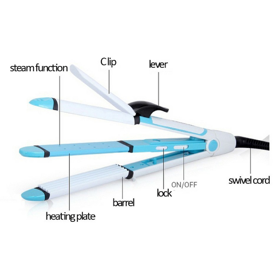 shinon hair straightener 4 in 1