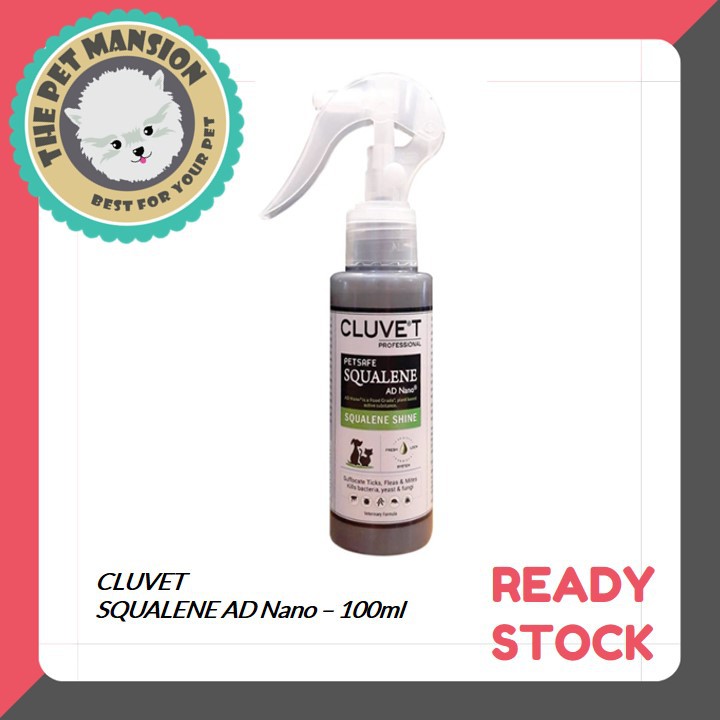 Buy CLUVET SQUALENE SHINE Petsafe Petdiatric Ticks u0026 Fleas Spray 