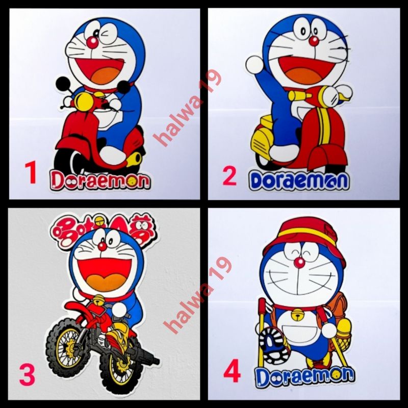 Vinyl Sticker dashboard Sticker DORAEMON Sticker jumbo Sticker ...