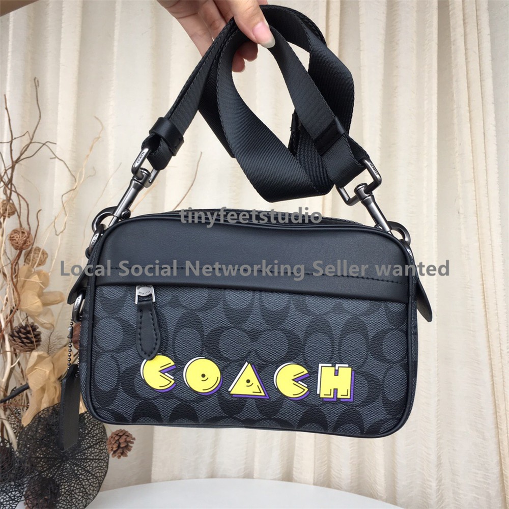 coach pac man purse