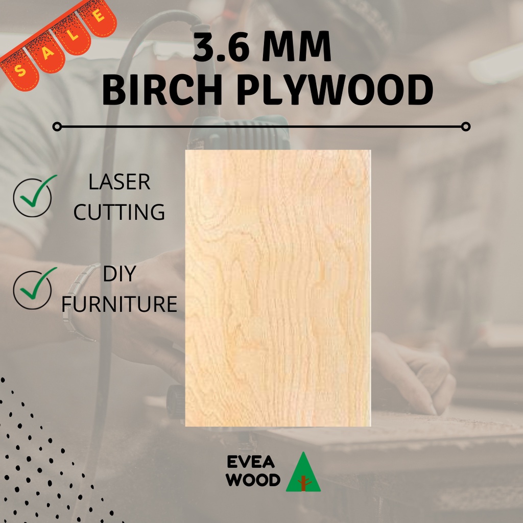 CUSTOM ORDER BIRCH PLYWOOD ( SIZE A5 15CM X 21CM) Shopee Malaysia