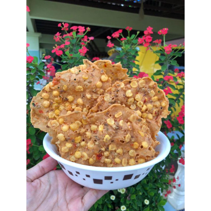 Rempeyek Kacang Tanah Dal Bilis 500g Shopee Malaysia 1440