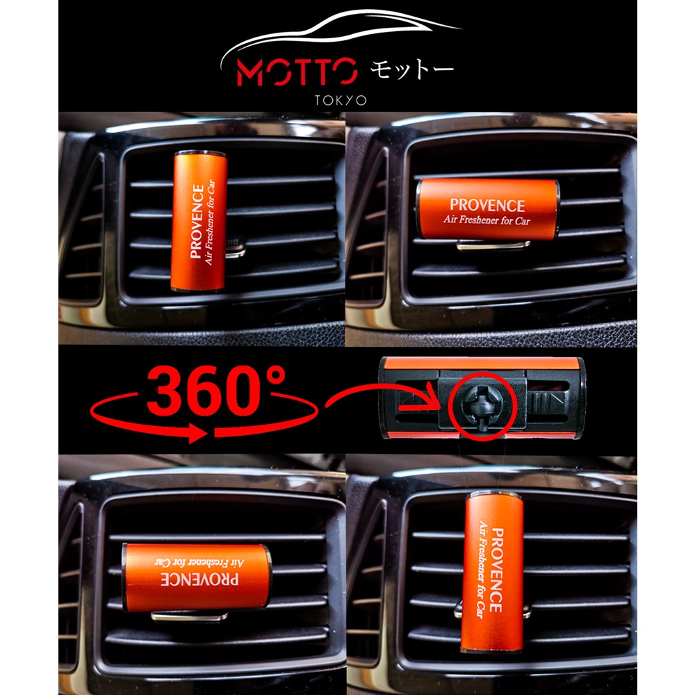 Buy [Ready Stock]Motto Car Perfume 360 Aircond Air Freshener Aroma 