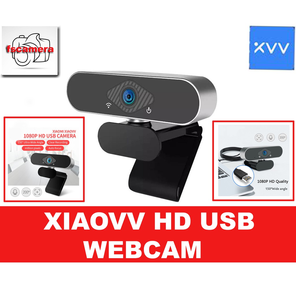 Xiaovv WEBCAM QUALITY 1080P (WARRANTY 1 TO 1 EXCHANGE) | Shopee Malaysia