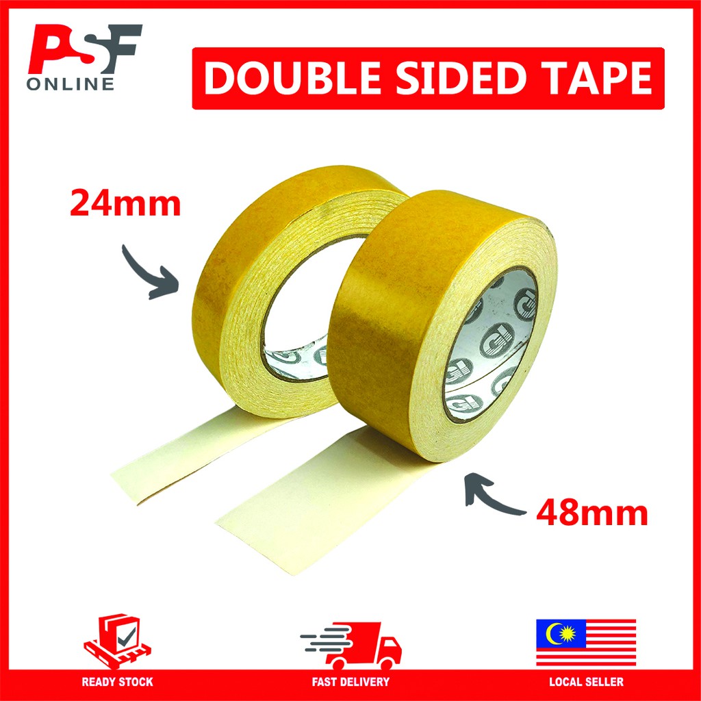 STRONG DOUBLE SIDED TAPE FOR FLOORING/ HEAVY DUTY TAPE/ 24MM TAPE/ 48MM