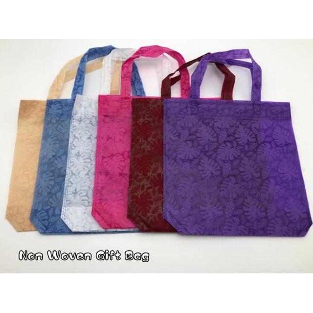 10PCS Beg Kain Non Woven Gift Bag Pakai 2 belah | Shopee Malaysia
