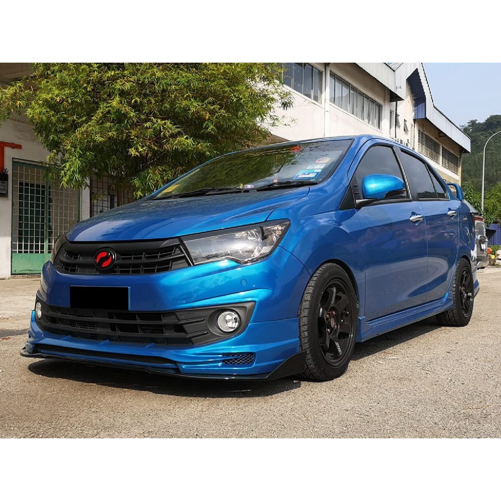 PERODUA BEZZA 2016  2019 ( STORM V3 ) BODYKITS WITH 2K COLOR PAINT