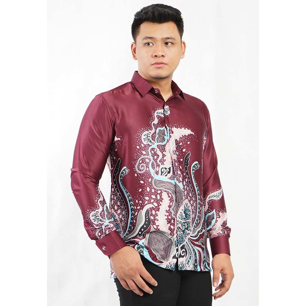  KEMEJA  BATIK  FORMAL BUTIK QUALITY SIZE S 2XL Shopee  