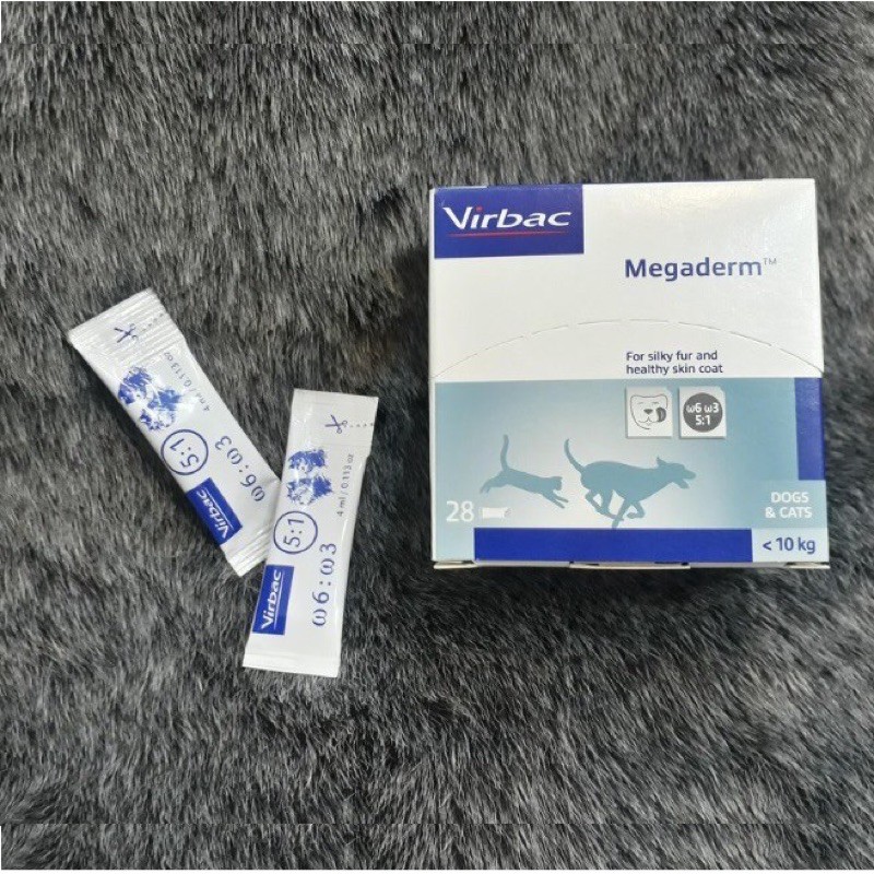 Virbac MEGADERM Dog And Cat Hair Growth Stimulating GEL Package