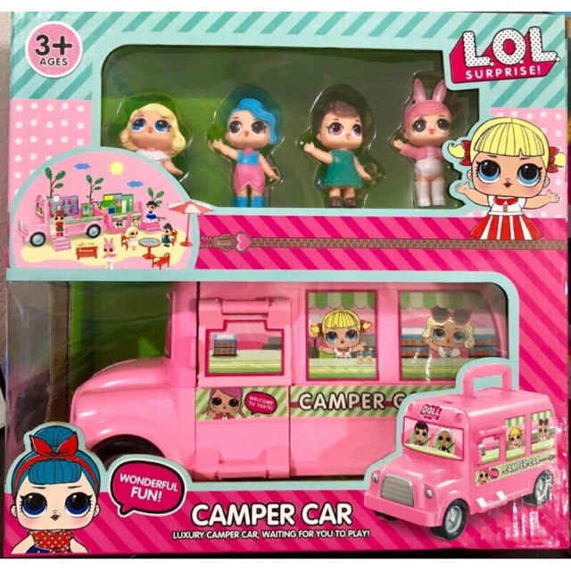 lol surprise doll bus