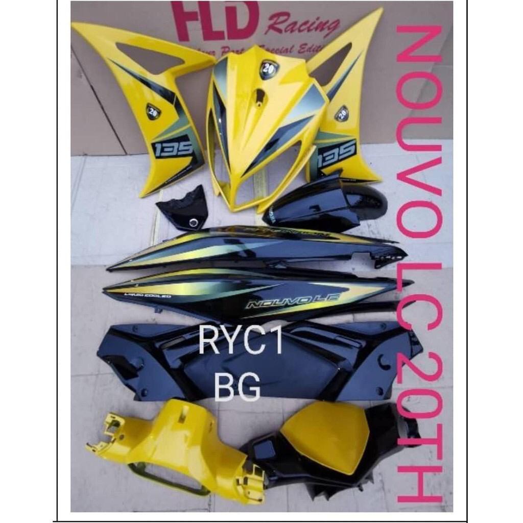 COVER SET YAMAHA FOR NOUVO LC 20TH ANNIVERSARY | Shopee Malaysia