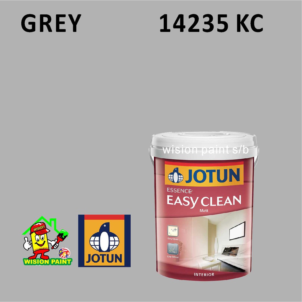 GREY 14235 KC ( 5L ) JOTUN ESSENCE EASY CLEAN INTERIOR MATT FINISH