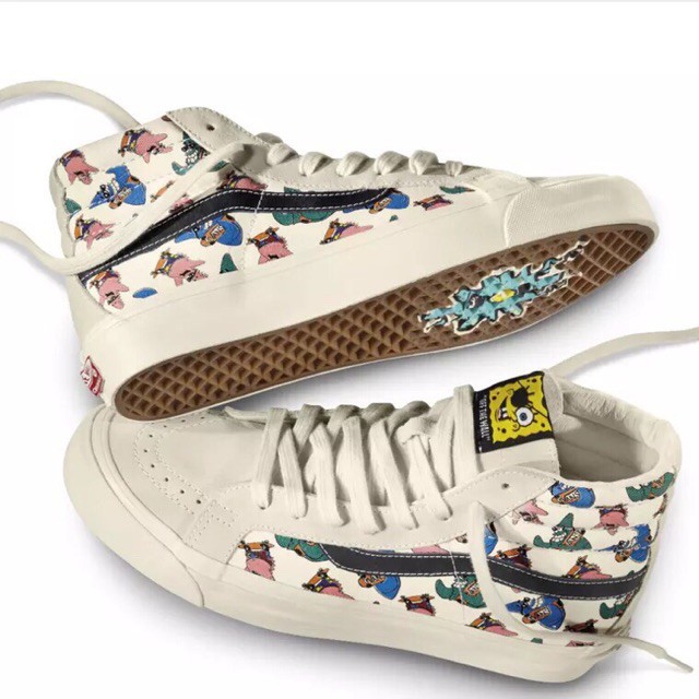 vans sk8 hi spongebob