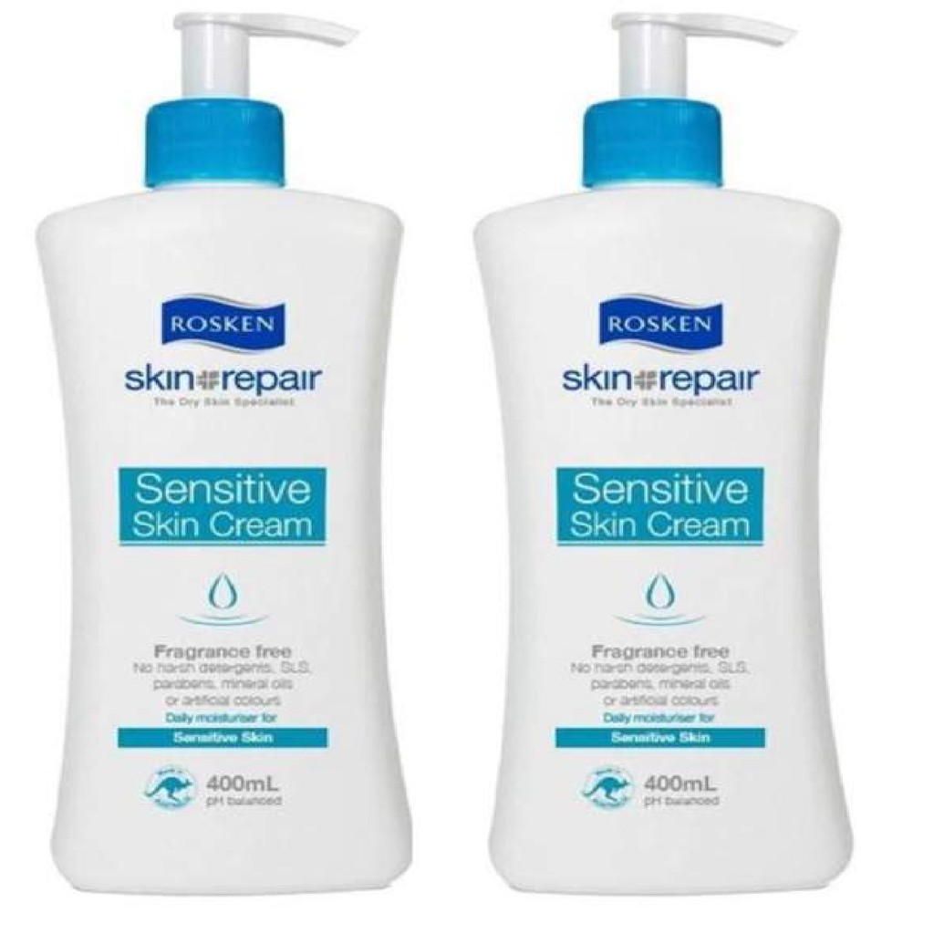 rosken sensitive skin cream 400ml