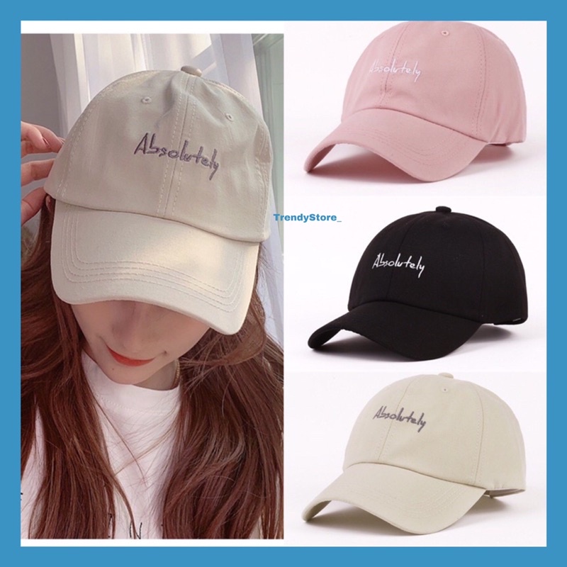 Ready Stock~ Cap Viral Design Latest Korea Style ALLDAY and ABSOLUTELY ...