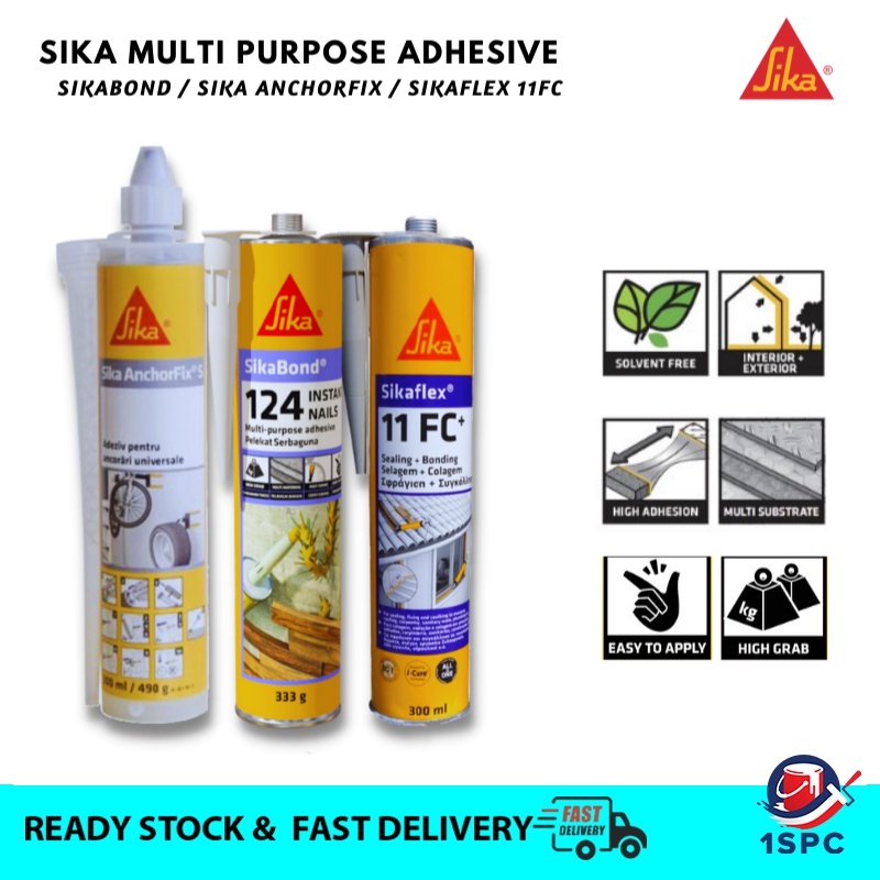 Sika Sealant Multipurpose Adhesive Sikaflex 11fc Sikabond Sika