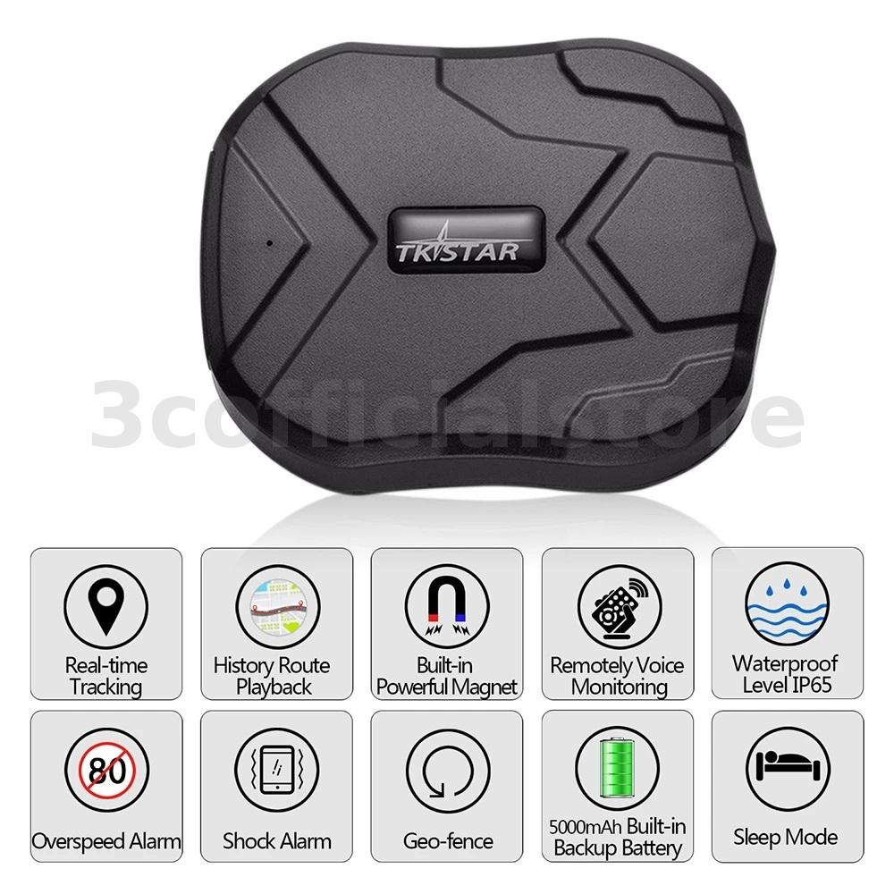 Tkstar Tk905 Gps Tracker 5000mah 90 Days Standby 2g Vehicle Tracker Gps