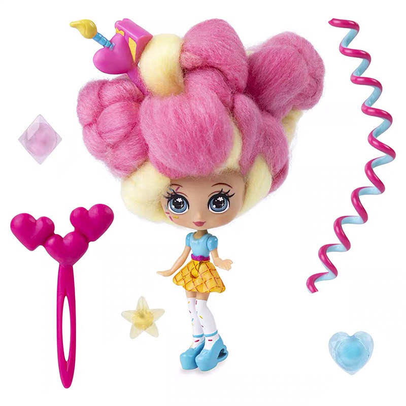 2020 Newest Candylocks Sweet Treat Toys 40cm Marshmallow Hair Hairstyle Hobbies Dolls Accessories With Scented Doll Kids Shopee Malaysia - pastel hair rambut roblox free girl