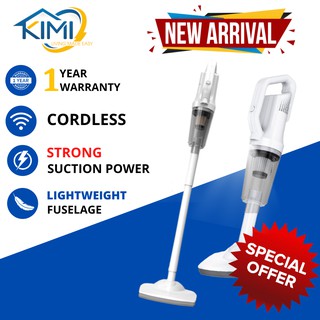 KIMI Cordless Handheld Vacuum Cleaner Lightweight High Suction Wireless Home/Car Vacuum Vakum Cleanner 无线吸尘器 吸尘机