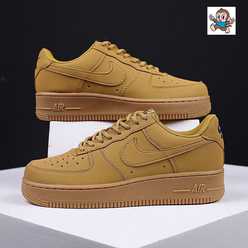 nike air force 1 gold tick