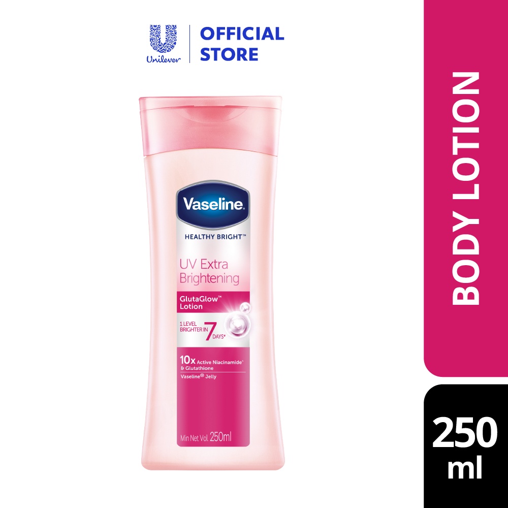 Vaseline Healthy Bright UV Extra Brightening (250ml) Shopee Malaysia