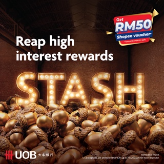 UOB Stash Account - Squirrel Away your cash with Stash